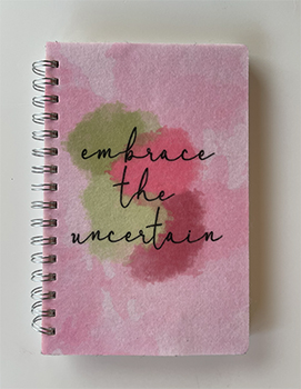Custom Journal, Embrace the Uncertain
