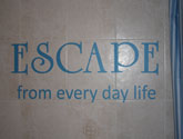 Escape from Every Day Life, Vinyl Wall Decal