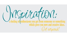 Inspiration Word Definition, Inspirational Wall Art Decal