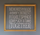 Memories Made Together, Wall Art Decal