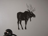 Moose Vinyl Wall Art