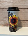 Sunflower Coffee Tumbler