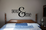 You & Me, Family Wall Art Decal
